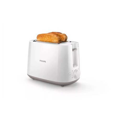 Philips | HD2581/00 Daily Collection | Toaster | Power 760-900 W | Number of slots 2 | Housing material Plastic | White - 2